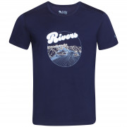 Чоловіча футболка Zulu Merino River Ring 160 Short Comfy синій