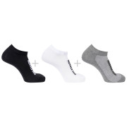 Шкарпетки Salomon Everyday Lite Low 3-Pack чорний/сірий Black / White / Frost Gray