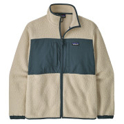 Чоловіча толстовка Patagonia M's Retro Pile Patch Jkt бежевий/зелений Pelican