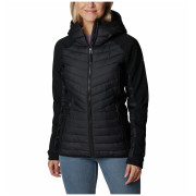 Жіноча зимова куртка Columbia Powder Lite™ Hybrid Hooded Jacket чорний