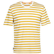 Чоловіча футболка Icebreaker Drayden SS Tee Stripe бежевий