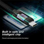 Кабель для зарядки і передачі даних Swissten Textile USB-C / USB-C 1,2 m