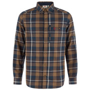 Чоловіча сорочка Fjällräven Fjällglim Regular Shirt M коричневий Wood Brown-Black Oak