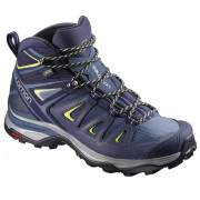 Dámské boty Salomon X Ultra 3 Mid GTX W modrá Crown Blue/Evening Blue/Sunny Lime