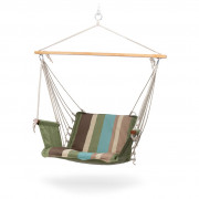Підвісне крісло Hamaka.eu Safari зелений/коричневий