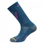 Жіночі шкарпетки Devold Hiking Medium Woman Sock синій/рожевий