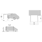 Тент Easy Camp Voss Canopy II.
