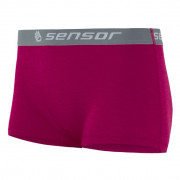 Kalhotky s nohavičkou Sensor Merino Active fialová lilla