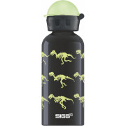 Láhev Sigg For Kids 0,4 l černá glow walking dinos