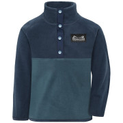 Дитяча толстовка Didriksons Monte Kids Half Bu 6 Mountain Blue бірюзовий Mountain Blue