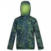 Дитяча куртка Regatta Printed Lever синій/зелений