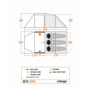 Намет Vango Beta 350XL