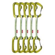 Набір відтяжок Ocún HAWK QD WIRE DYN 8 mm 15 cm 5-pack світло-зелений green