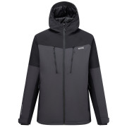 Чоловіча зимова куртка Regatta Highton Stretch Padded Jacket чорний/сірий Ash/Black