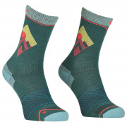 Жіночі шкарпетки Ortovox Alpine Light Comp Mid Socks W темно-зелений