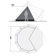 Москітна сітка Robens Universal Tipi Mosquito Inner