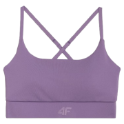 Бюстгальтер 4F Sport Bra F173 фіолетовий DARK PINK