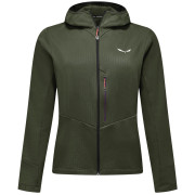 Жіноча функціональна толстовка Salewa Pedroc Pl 3 Hd Jacket W зелений dark olive