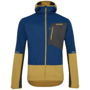Чоловіча куртка Silvini Volpiano коричневий/синій navy-brown
