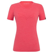 Жіноча функціональна футболка Salewa Pure Eagle Amr W Smles Tshirt. кораловий