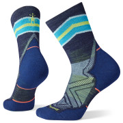 Жіночі шкарпетки Smartwool W Run Targeted Cushion Mid Crew modrá/světle modrá