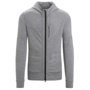 Чоловіча функціональна толстовка Icebreaker Men Quantum III LS Zip Hoodie сірий/чорний