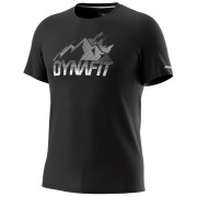 Чоловіча функціональна футболка Dynafit Transalper Graphic S/S Tee M чорний