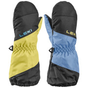 Дитячі лижні рукавички Leki Little Swtch Zero Mitt Long black-light blue синій/жовтий black-light blue-light yellow