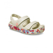 Дитячі сандалі Crocs Crocband Cruiser Glow Confetti Band Sandal Summit White/Guava білий/рожевий Summit White/Guava