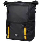 Міський рюкзак Caterpillar Signature Utility X Rolltop чорний Black