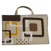 Пляжний лежак Yate Plážové lehátko коричневий Brown/BeigeWithPattern