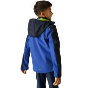 Дитяча софтшелова куртка Regatta Haydenbury Navy/Olympian Blue
