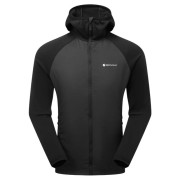 Чоловіча зимова куртка Montane Sirocco Lite Hoodie чорний BLACK