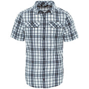Pánská košile North Face S/S Pine Knot šedá Asphalt Grey Plaid