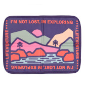 Килимок для сидіння LifeVenture Sit Mat фіолетовий Mountain