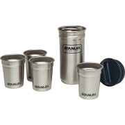 Set Stanley 4ks panáků v nerezovém pouzdře stříbrná