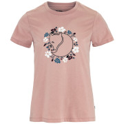 Жіноча футболка Fjällräven Fjällblomster Fox T-shirt W рожевий Chalk Rose