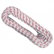 Альпіністська мотузка Singing Rock Static 9,0 mm (30 m) білий/червоний white / red