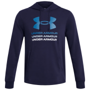 Чоловіча толстовка Under Armour Rival Terry Graphic Hood синій