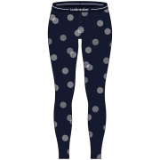 Жіноча функціональна нижня білизна Icebreaker W Mer 260 Vertex Leggings FallFlakes темно-синій Midnight Navy/Snow/J