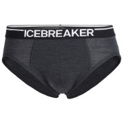 Pánské slipy Icebreaker Mens Anatomica Briefs černá/bílá Jet HTHR/Black