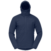 Чоловіча куртка Norrona lyngen Alpha100 Zip Hood темно-синій Indigo Night