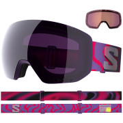 Лижна маска Salomon Radium Pro S Sigma + 1 Lens фіолетовий Pansy