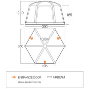 Надувний намет Vango AirHub Hex