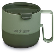 Термокружка Klean Kanteen Rise 14oz Mug (w/ Flip Lid) зелений Sea Spray