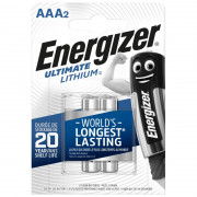 Акумулятор Energizer Ultimate lithium AAA/2 срібний