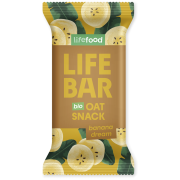 Батончик Lifefood Lifebar Oat Snack banánový BIO 40 g