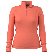 Жіноча функціональна футболка Smartwool W Classic Thermal Merino Base Layer 1/4 Zip кораловий CORAL REEF