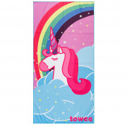 Rychleschnoucí ručník Towee Rainbow Unicorn 70 x 140 cm