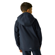 Дитяча софтшелова куртка Regatta Haydenbury Navy (Wild Lime)